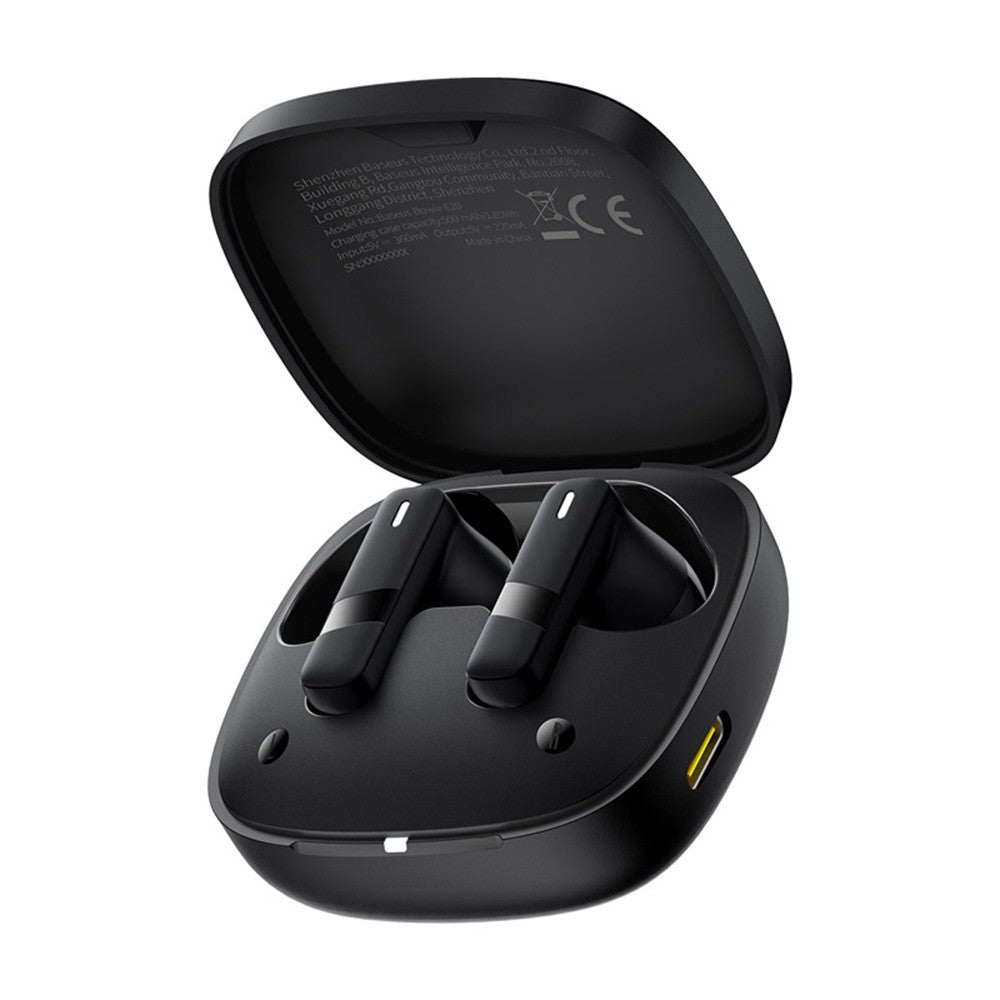 Baseus Bowie True Wireless Earphones Bluetooth V5.3 TWS Earbud E20 - Black