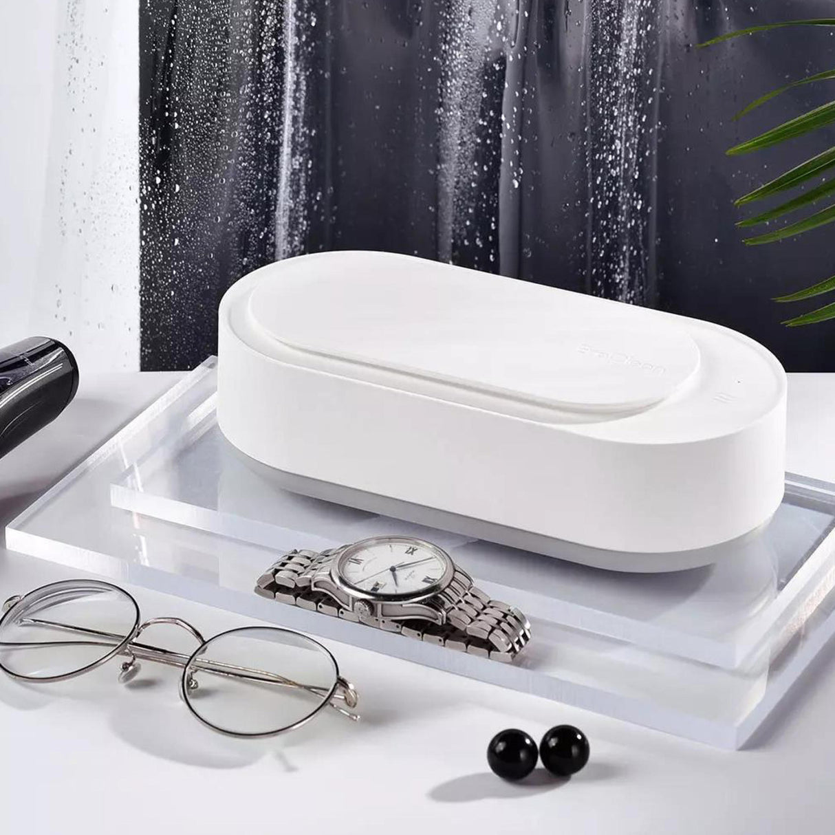 TODO Ultrasonic Cleaner 340ml Tank Jewelry Glasses Type C USB Powered 45000Hz One Button Clean
