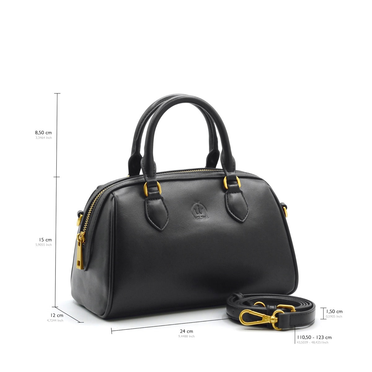 Azur Shoulder Bag - Black