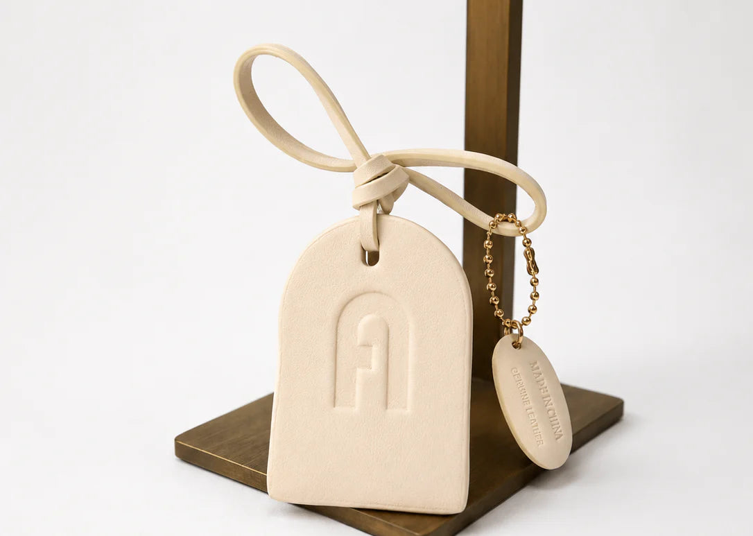 Furla Giove Luggage Tag - Marshmallow