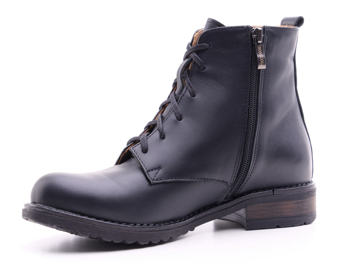 Bosccolo Womens Ankle Boots - Black