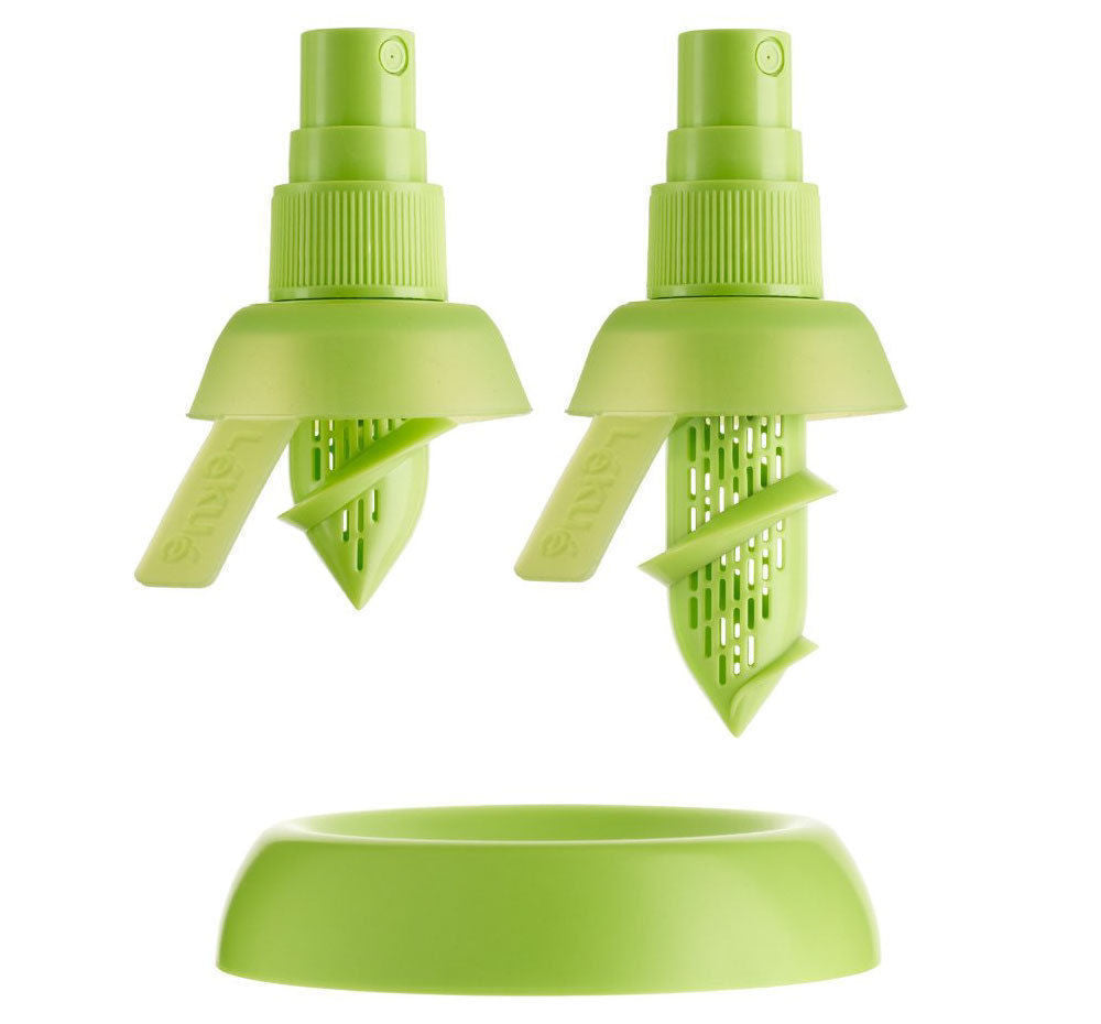 2X Stem Spray Mist Juicer Bpa Free Silicon Fruit Citrus Lemon Lime Kitchen Tool
