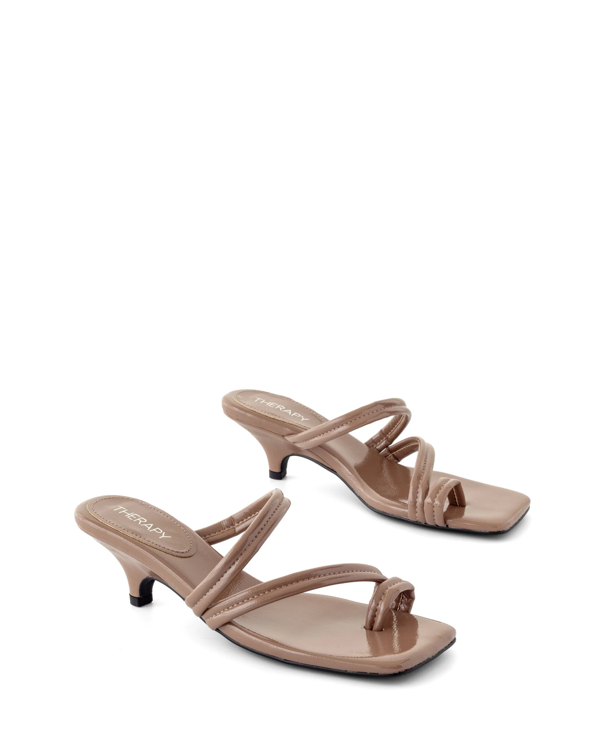 Therapy Nolita Mocha Crinkled Patent