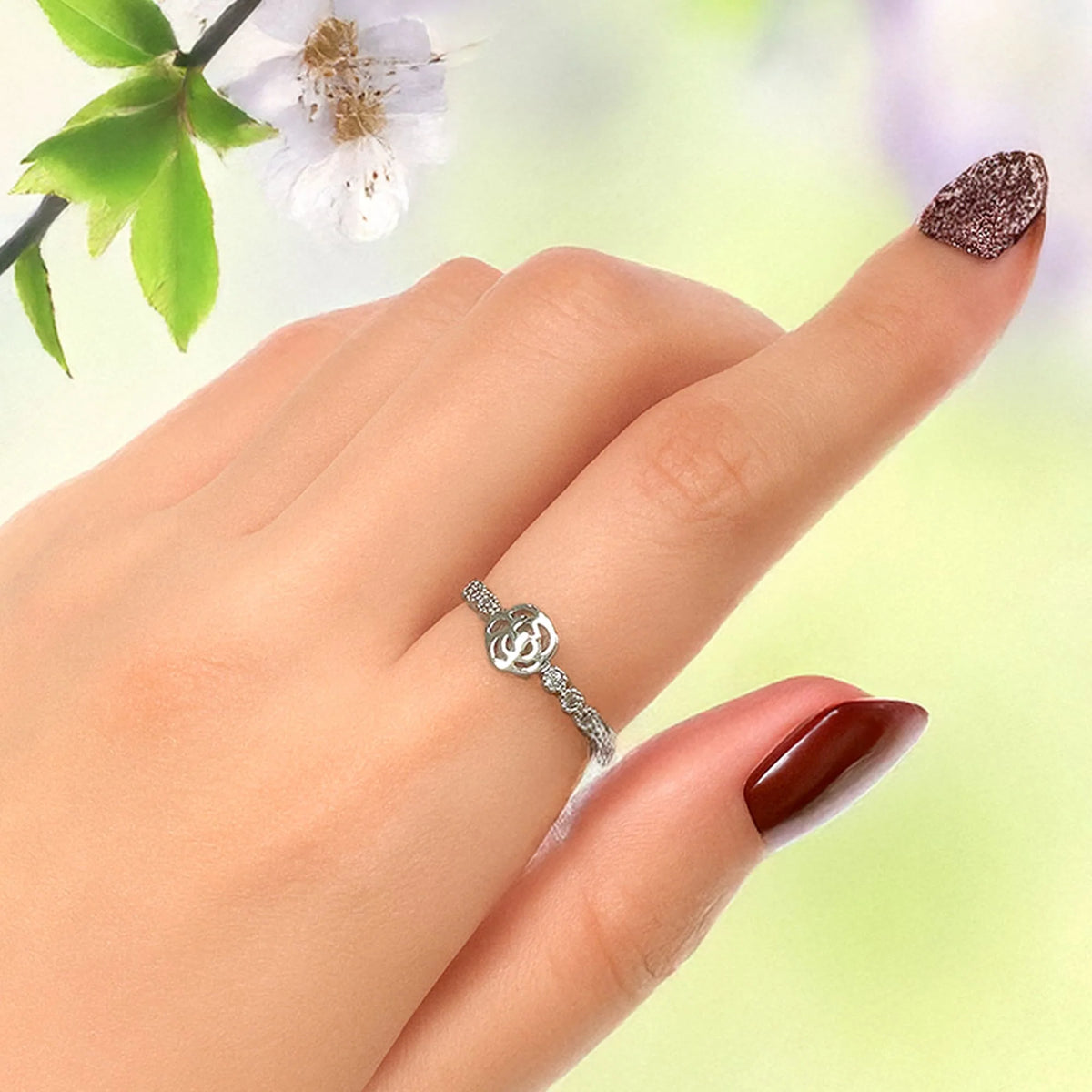 Bullion Gold Flower Princess Ring