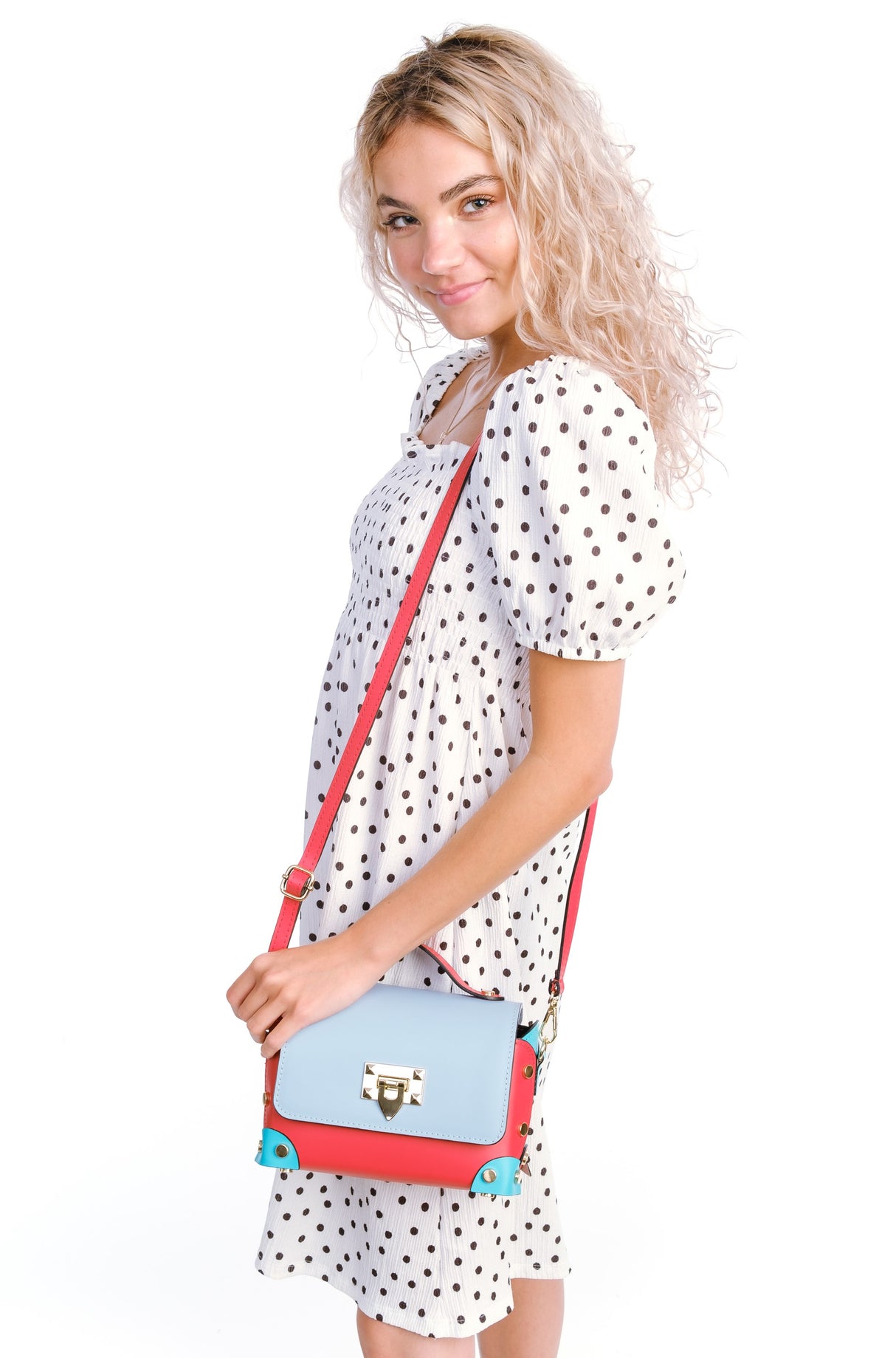 Bosccolo Crossbody - Blue/Red/Turquoise