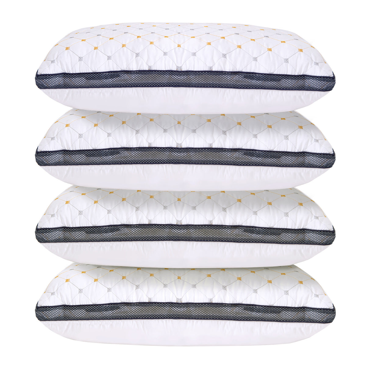 Royal Comfort Luxury Chiro Comfort Air Mesh Pillow - 4 Pack