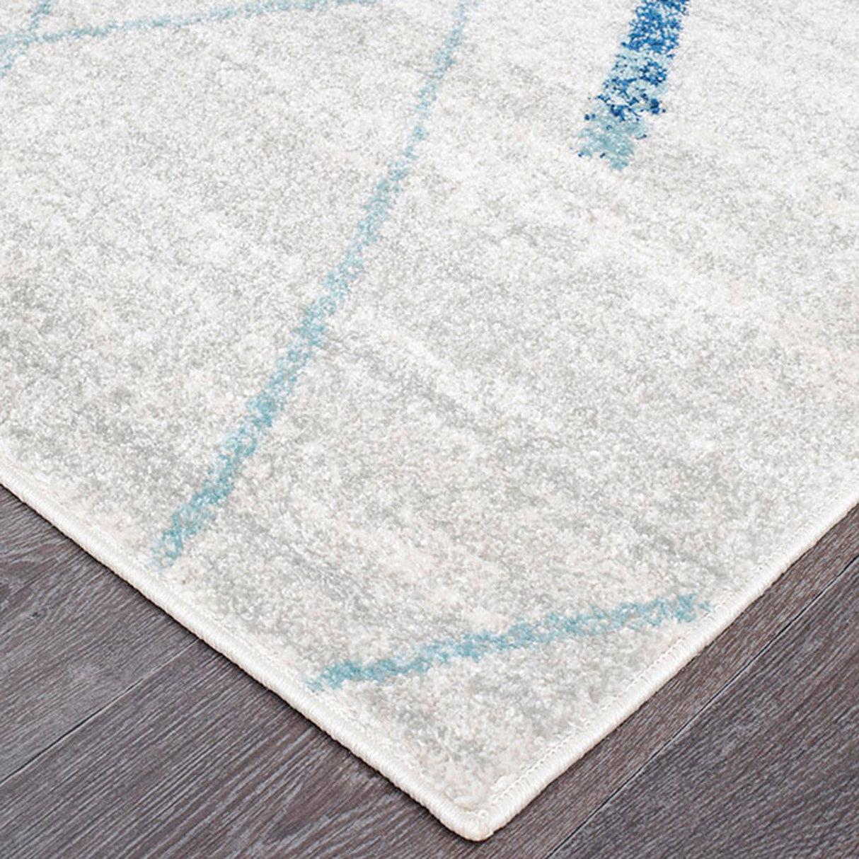 Oasis 452 Blue Runner Rug