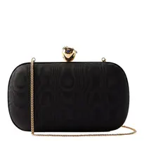Gucci Broadway Satin Shoulder Bag - Black