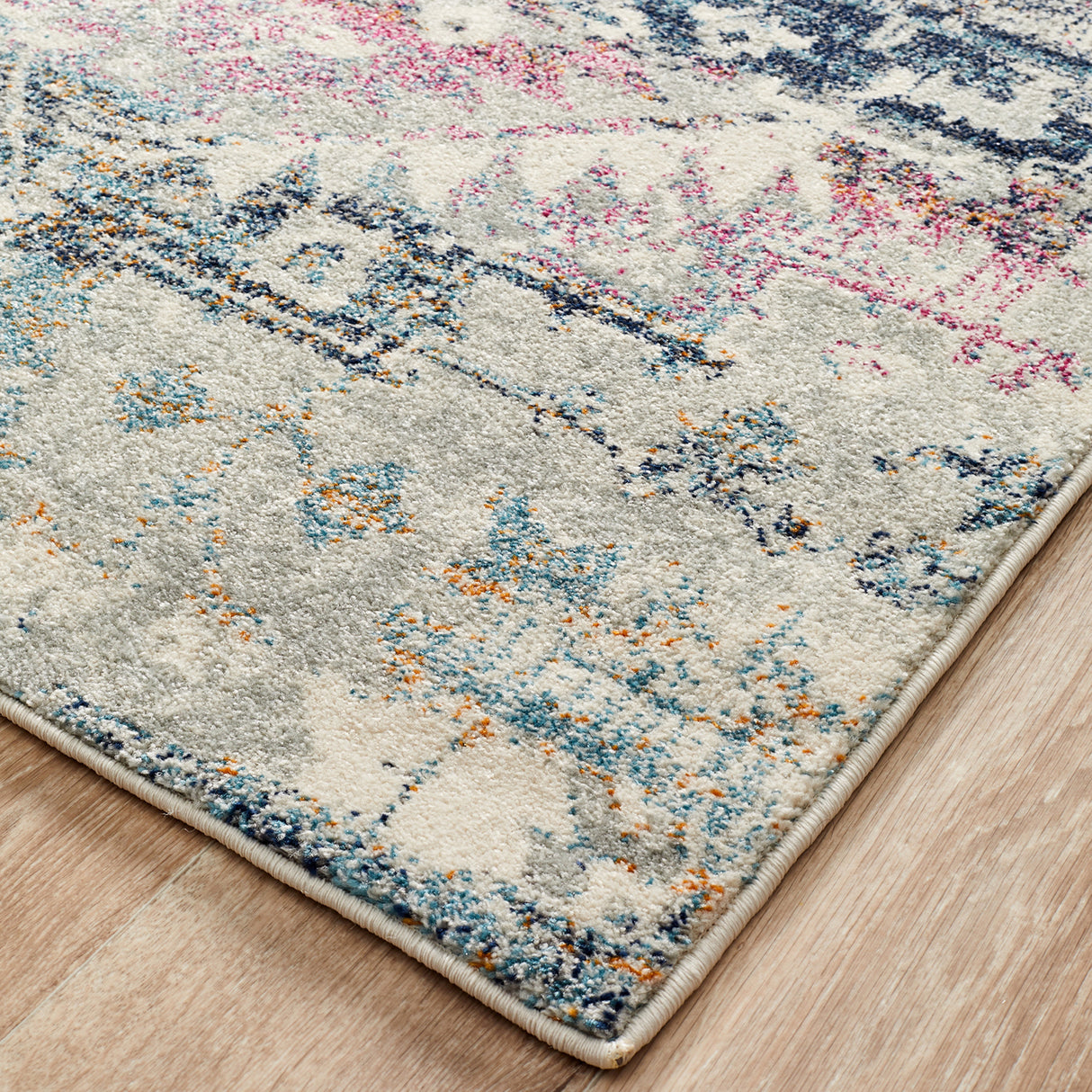 Museum 865 Blue Runner Rug