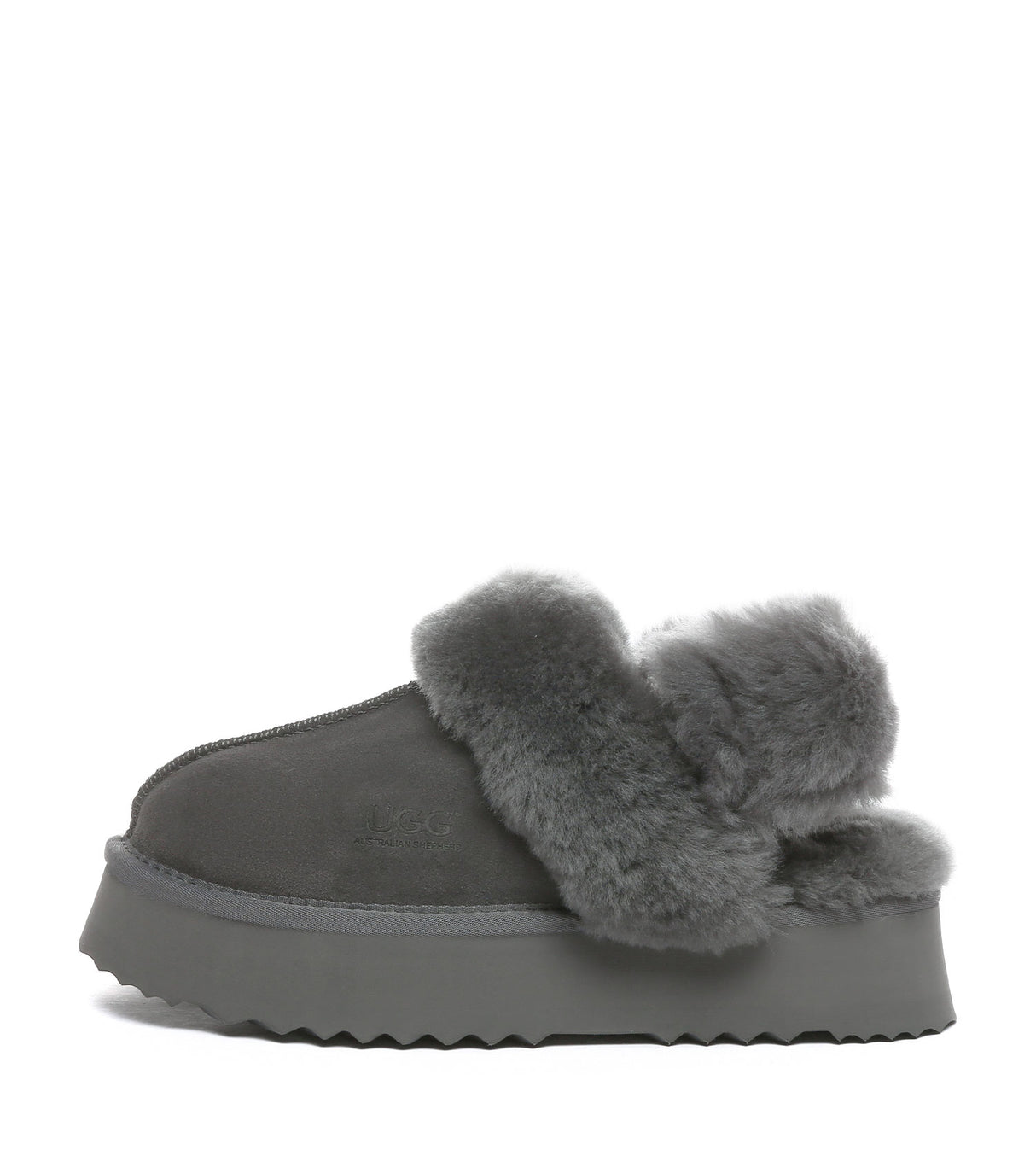 Australian Shepherd UGG Musa platform - Grey
