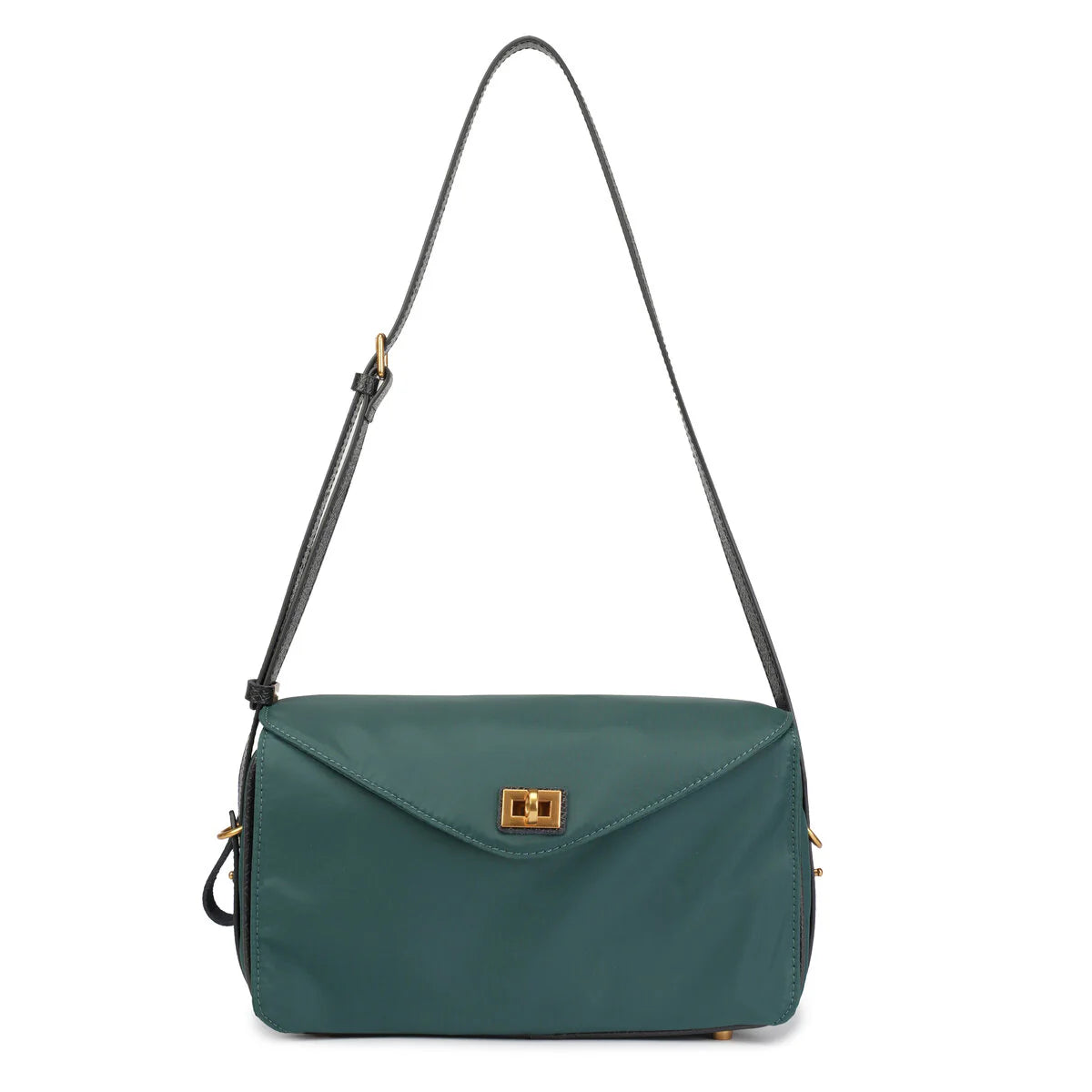BAMEI Water-Resistant Ballistic Nylon Crossbody Bag - Evergreen