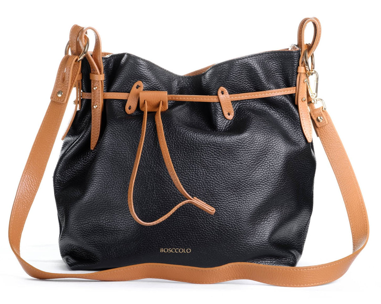 Bosccolo Drawstring Bag - Black