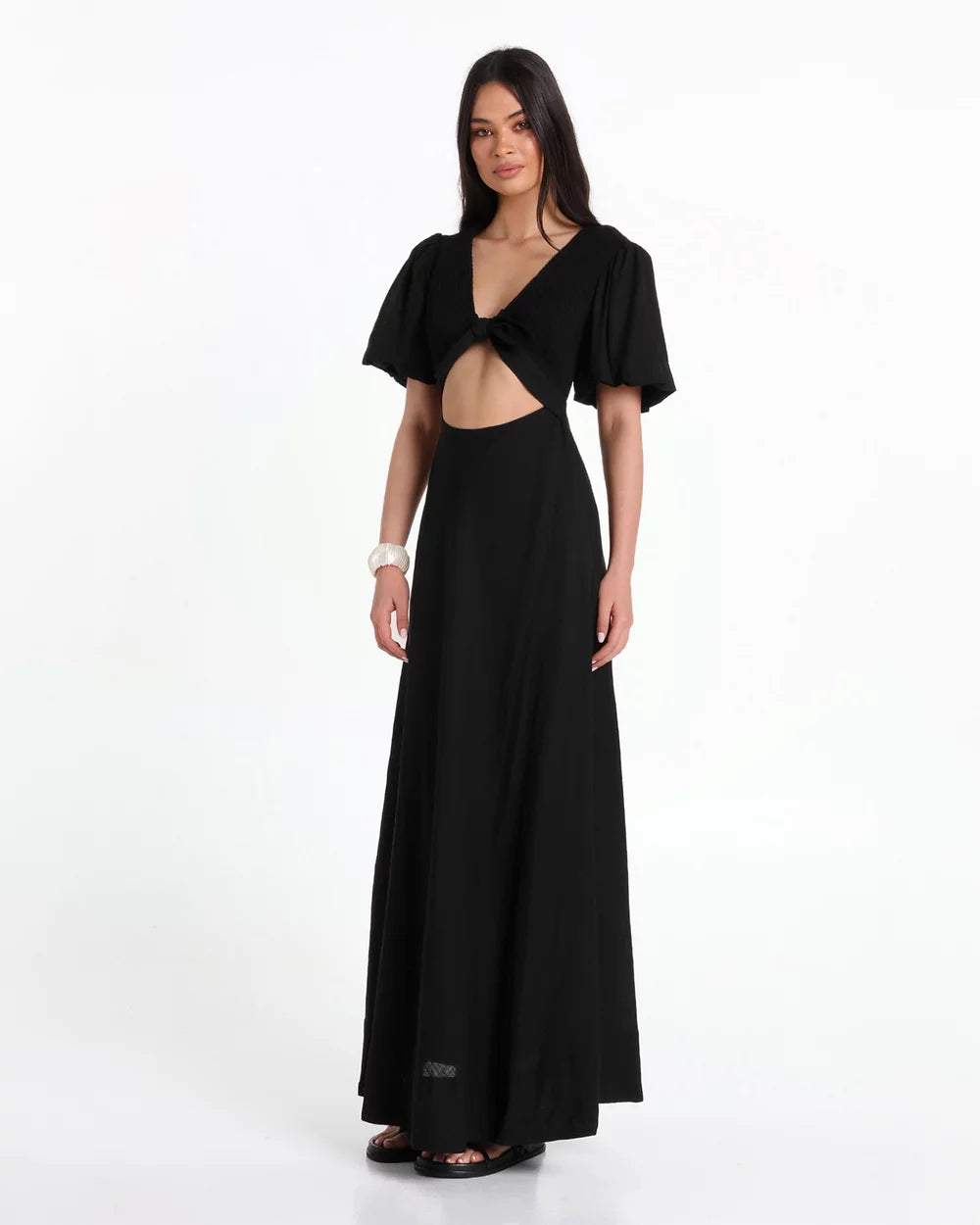 Lost In Lunar Tia Maxi Dress - Black