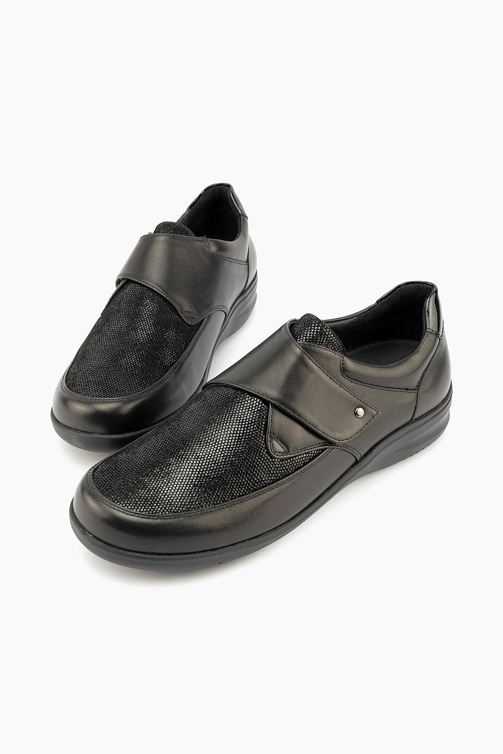 Klouds Jordyn Black Print Stretch