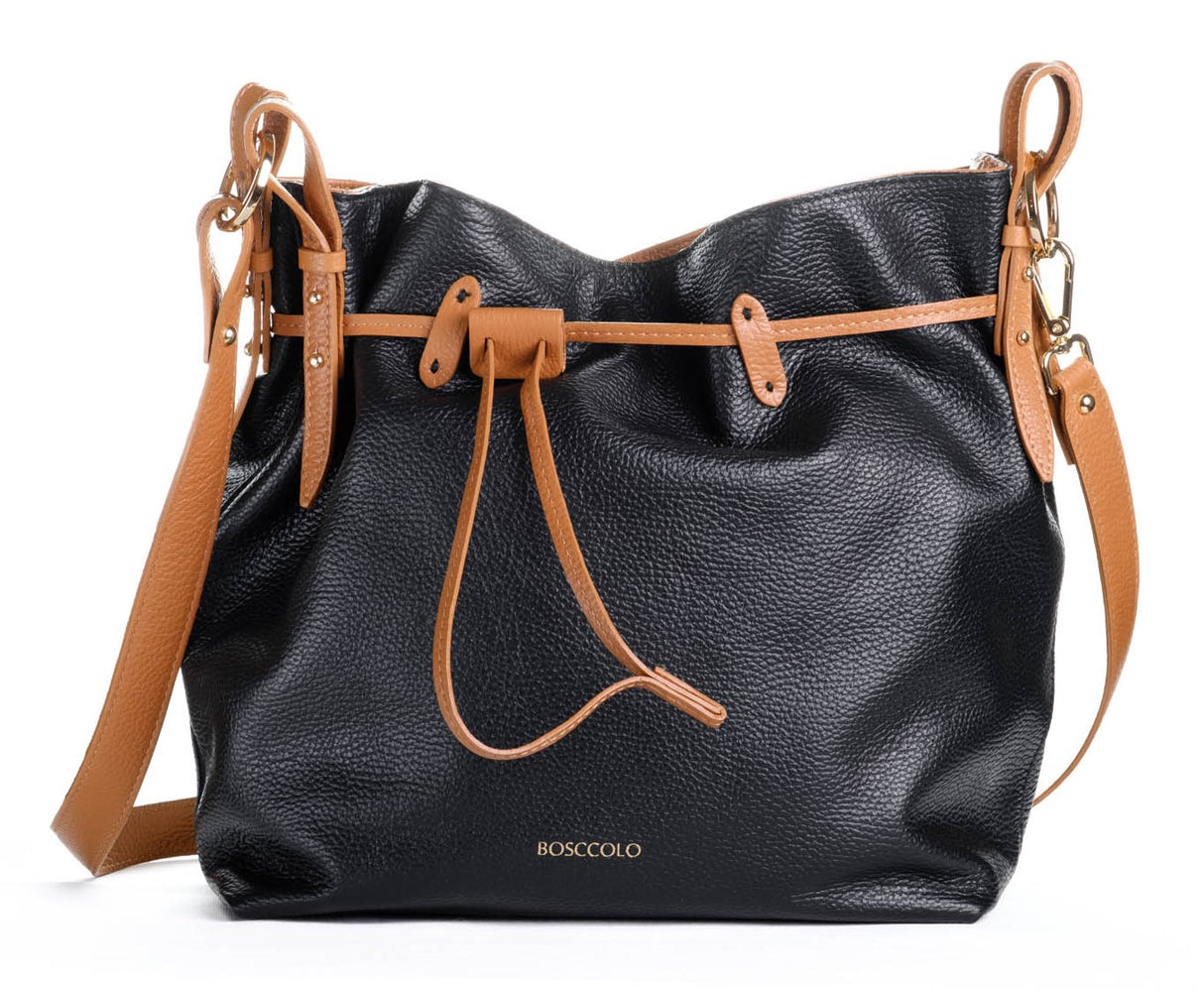 Bosccolo Drawstring Bag - Black