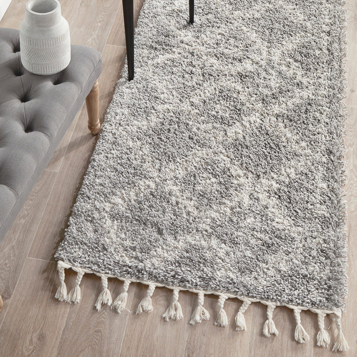 Saffron 33 Silver Rug