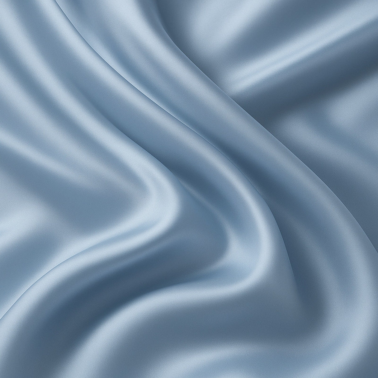 Pure Silk Pillowcase - Single Pack - Soft Blue