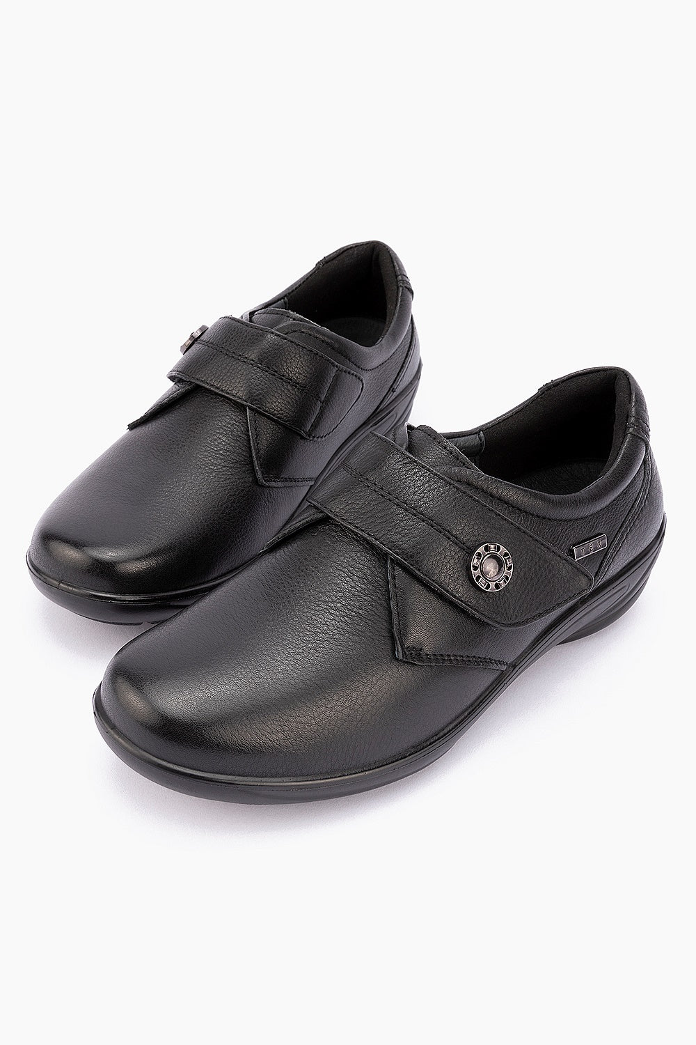 G Comfort Women's P 9520 Black Leather