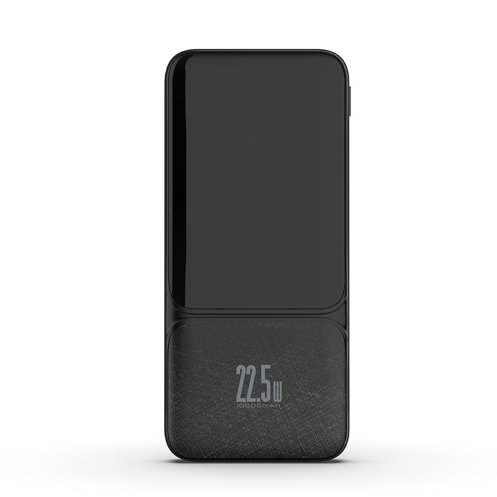 iQuick Power Square Power Bank 20000mAh 22.5W LED Display USB Type-C Type-A - Black