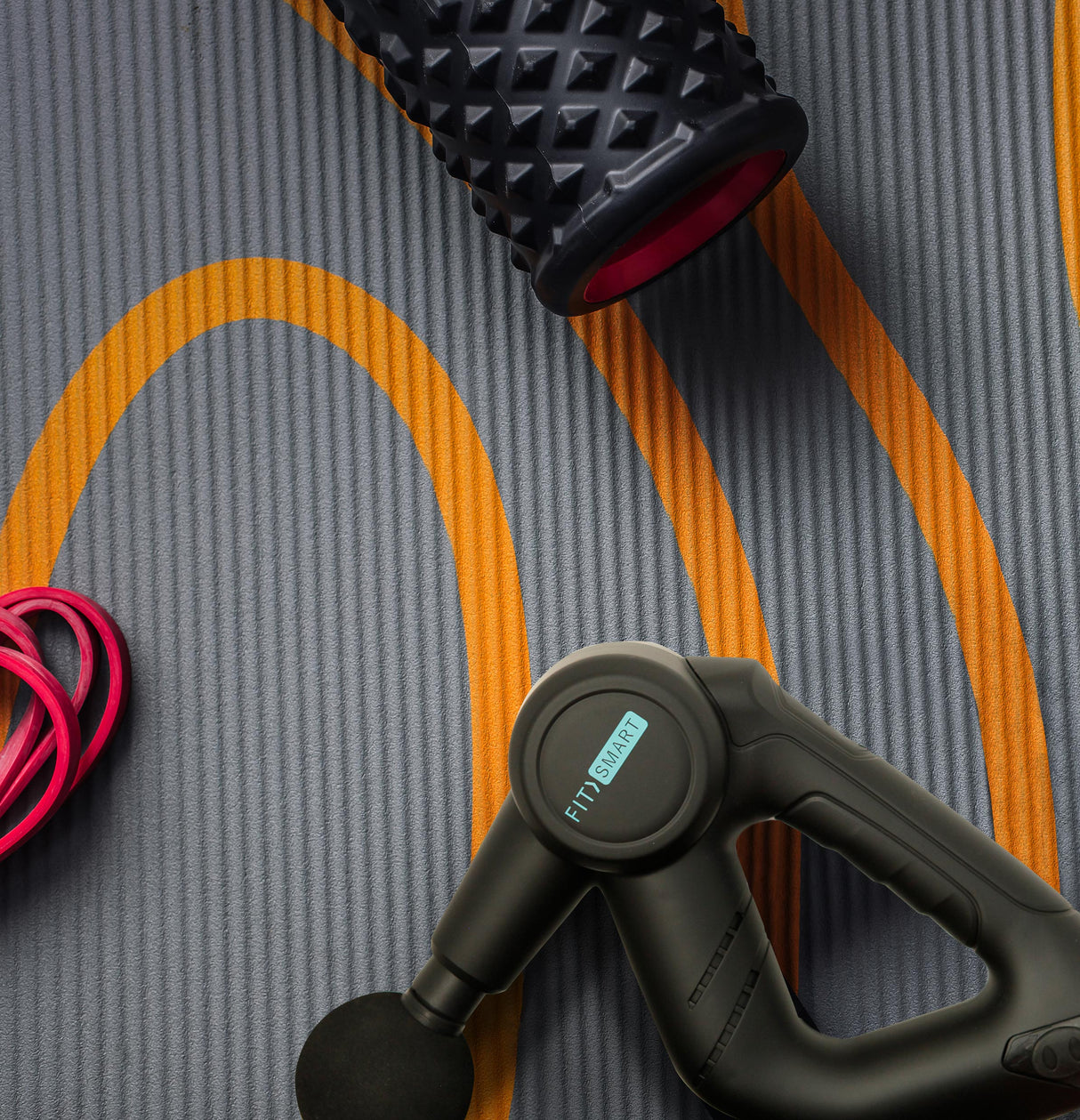 Fitsmart PRO Black Vibration Therapy Massage Device