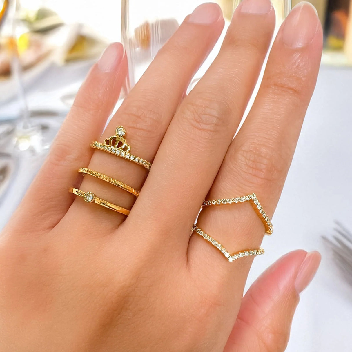 Bullion Gold Pretty Denise Fashion Ring