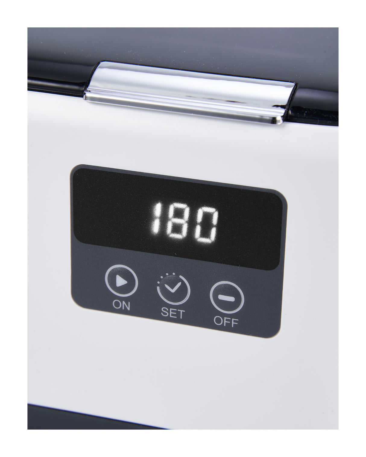 TODO Ultrasonic Cleaner Sonic Wave Jewellery Cleaner Blue LED 600ml Stainless Steel Tank 5 Mode
