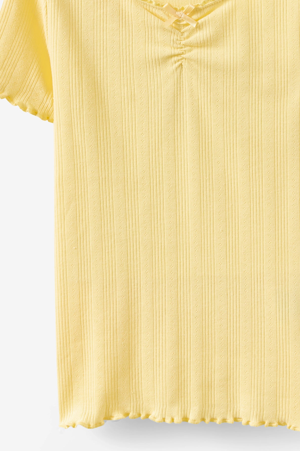 Cotton On Kids Girls Essential Harper Short Sleeve Baby Tee - Baby Yellow