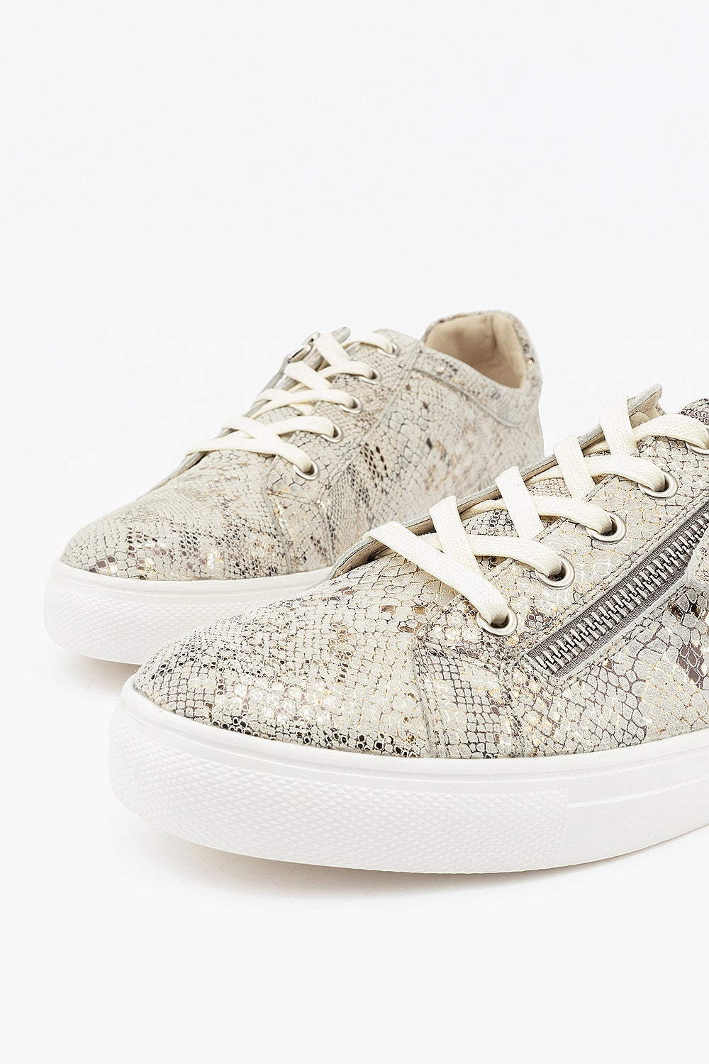 Klouds Cara Print Taupe Snake