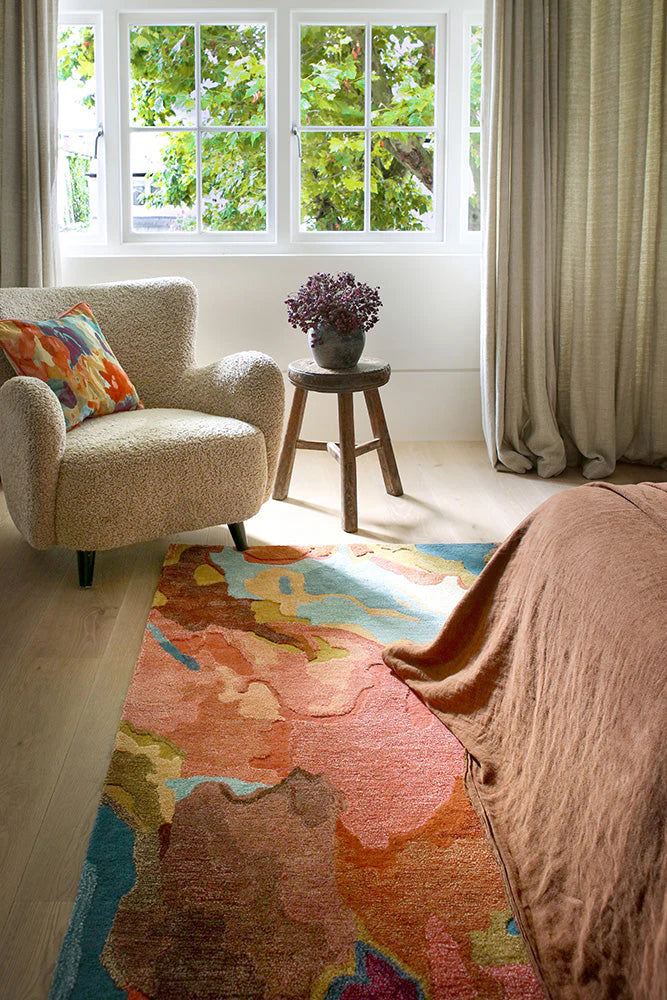 Harlequin Foresta Rosewood/huckleberry 143503 Rug