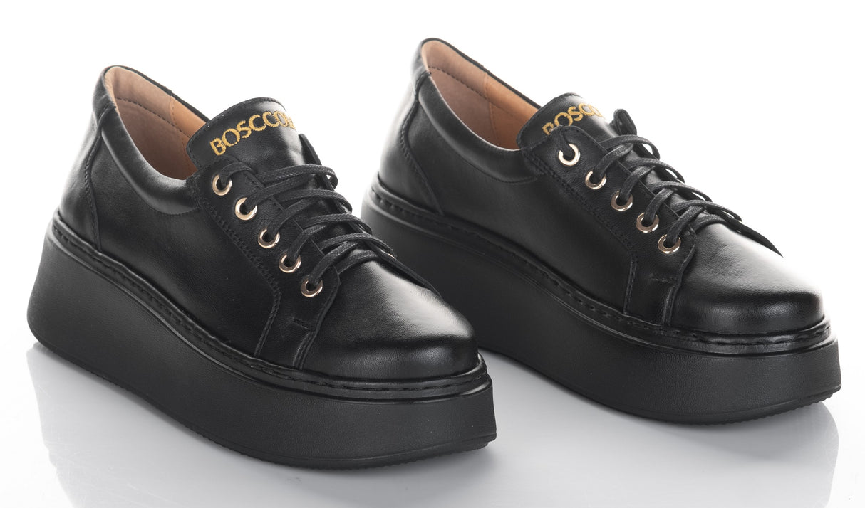 Bosccolo Womens Sneakers - Black