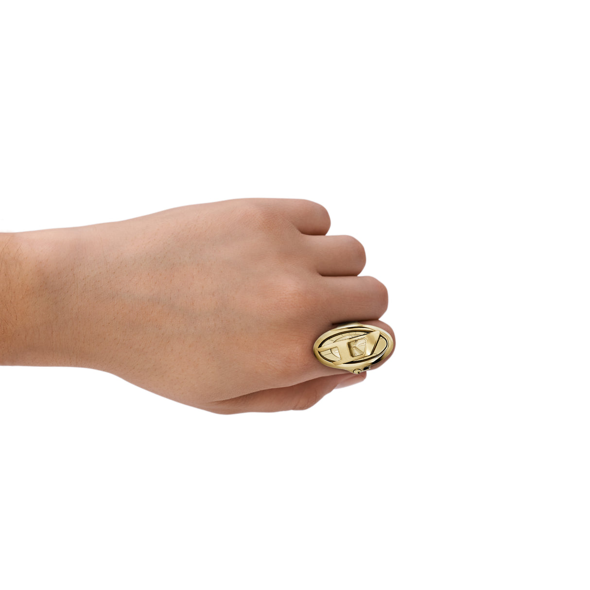Diesel D-Era Gold Watch