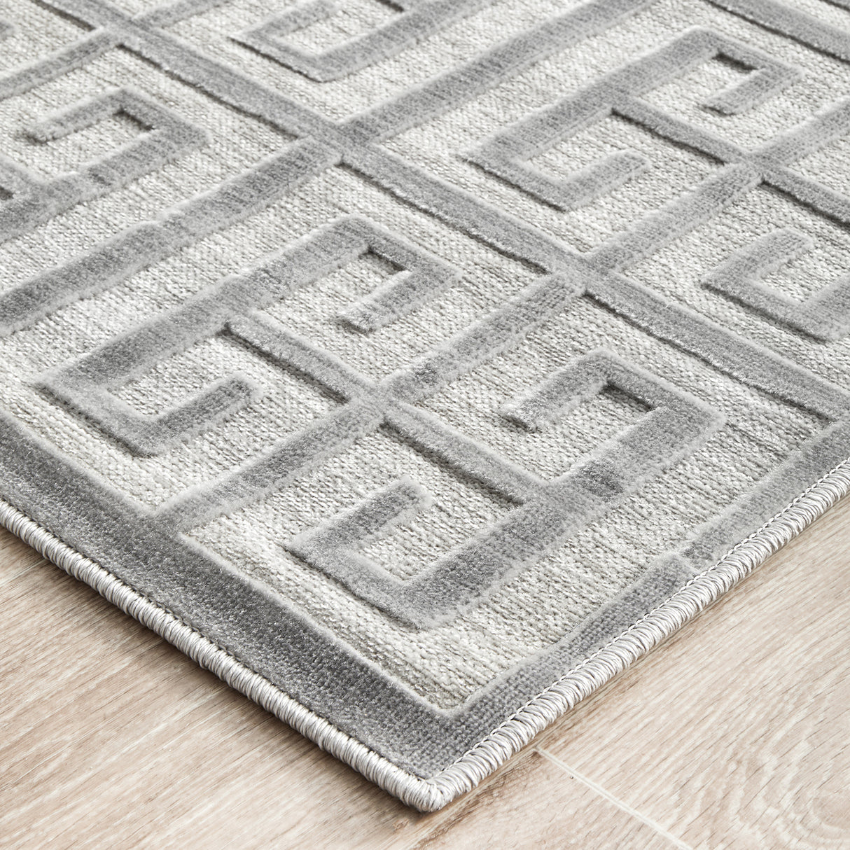York Brenda Silver Ru Rug