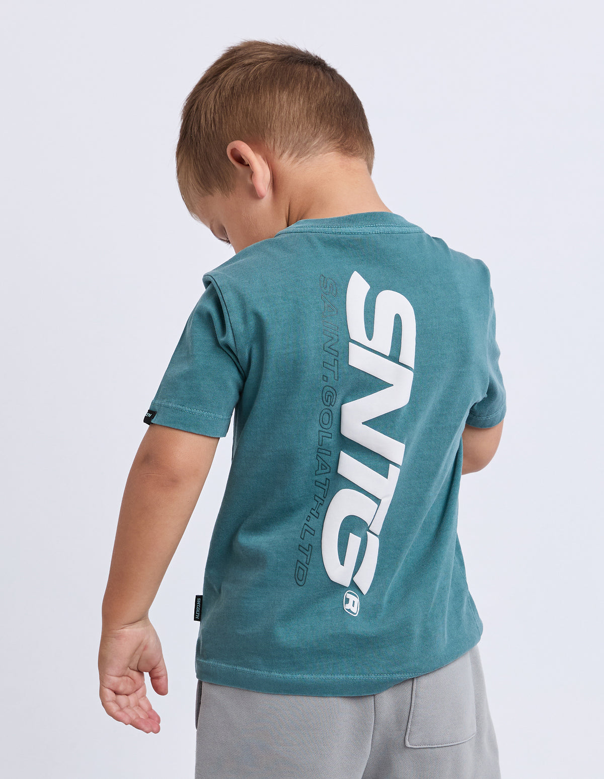 St Goliath Boys Challenger Tee - Forrest