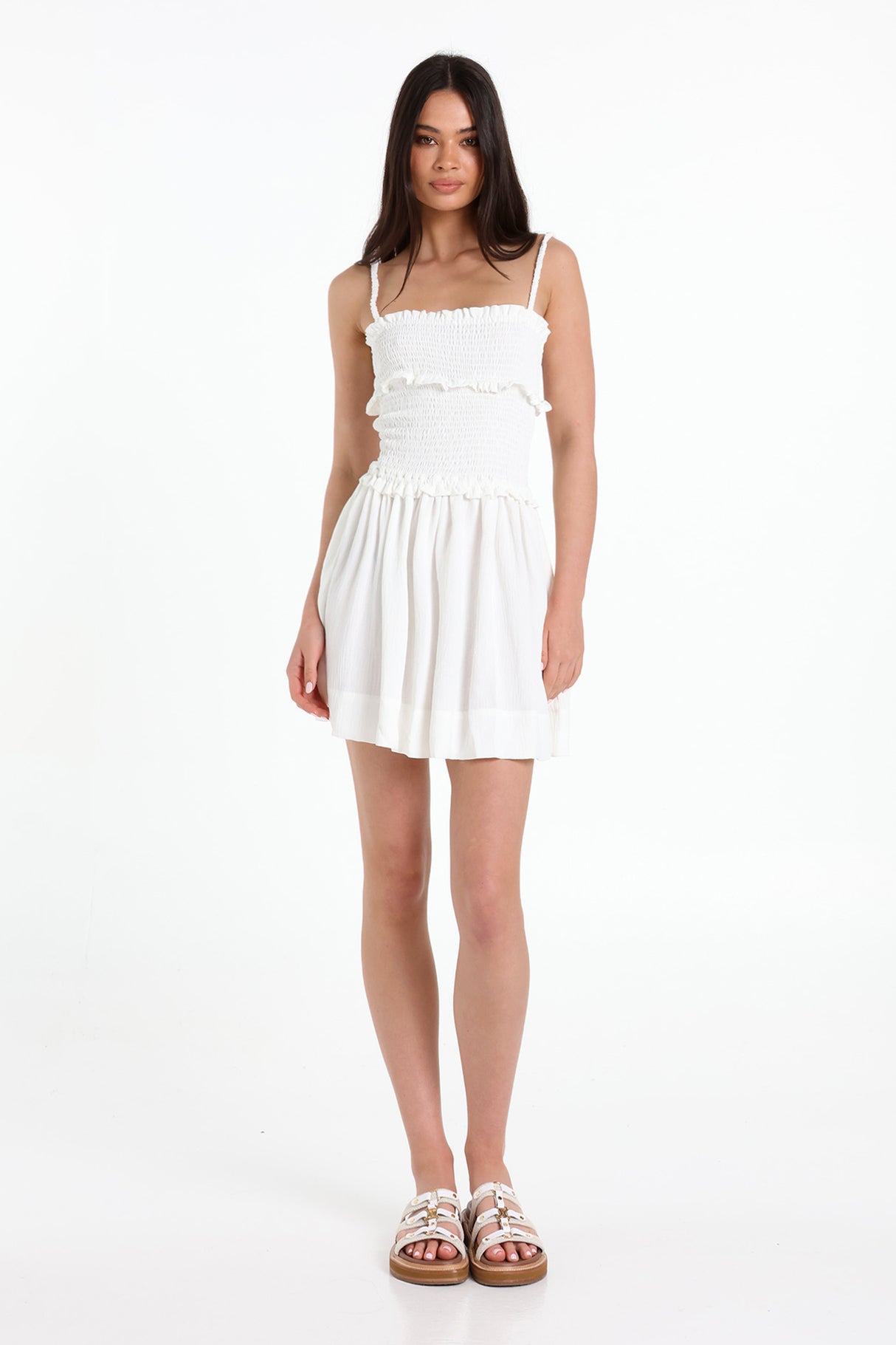 Lost In Lunar Women's Kerry Mini Dress - White