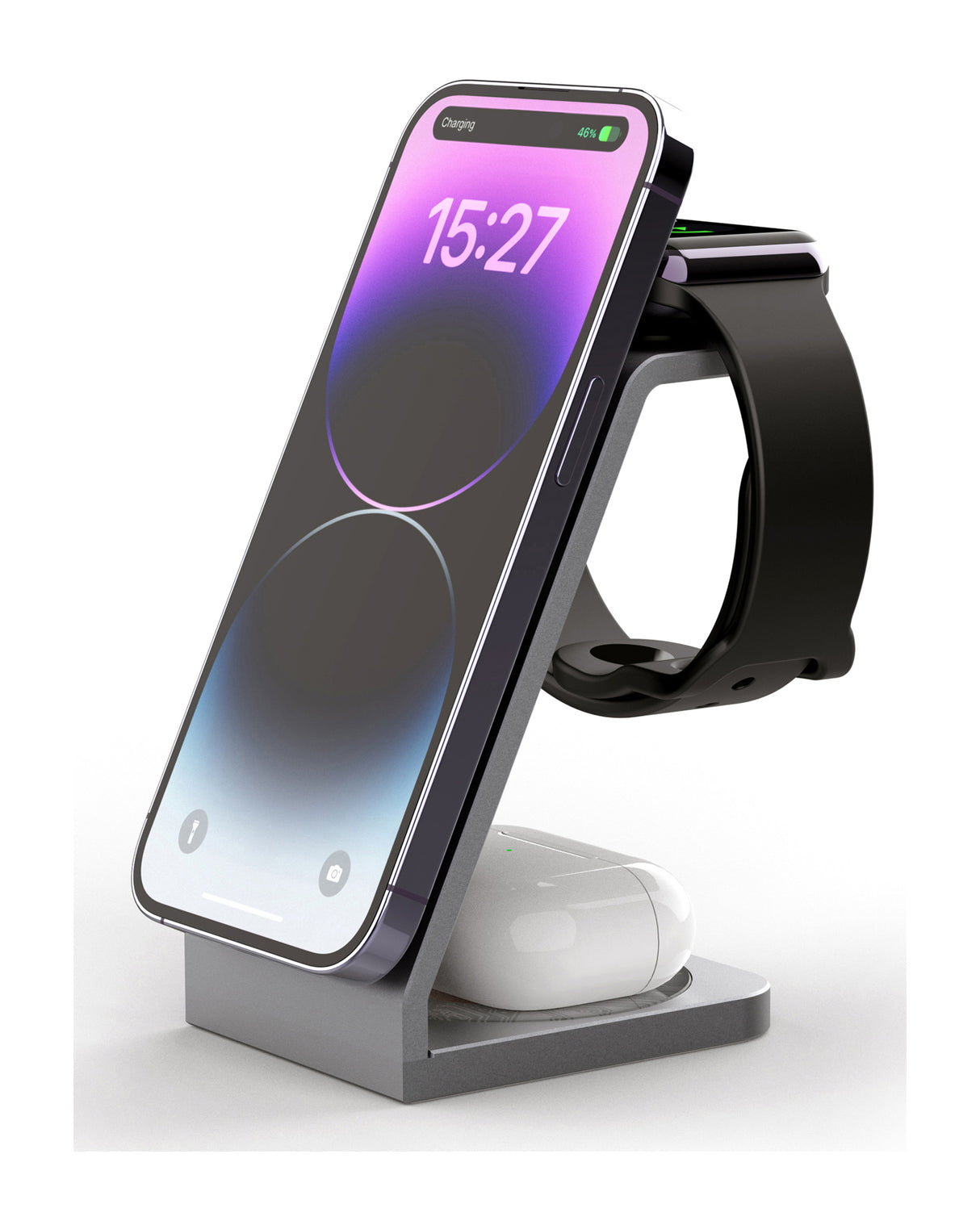 TODO 3 in 1 Wireless Phone Charger 18W Fast Charge Earphone Watch Magnetic Charge