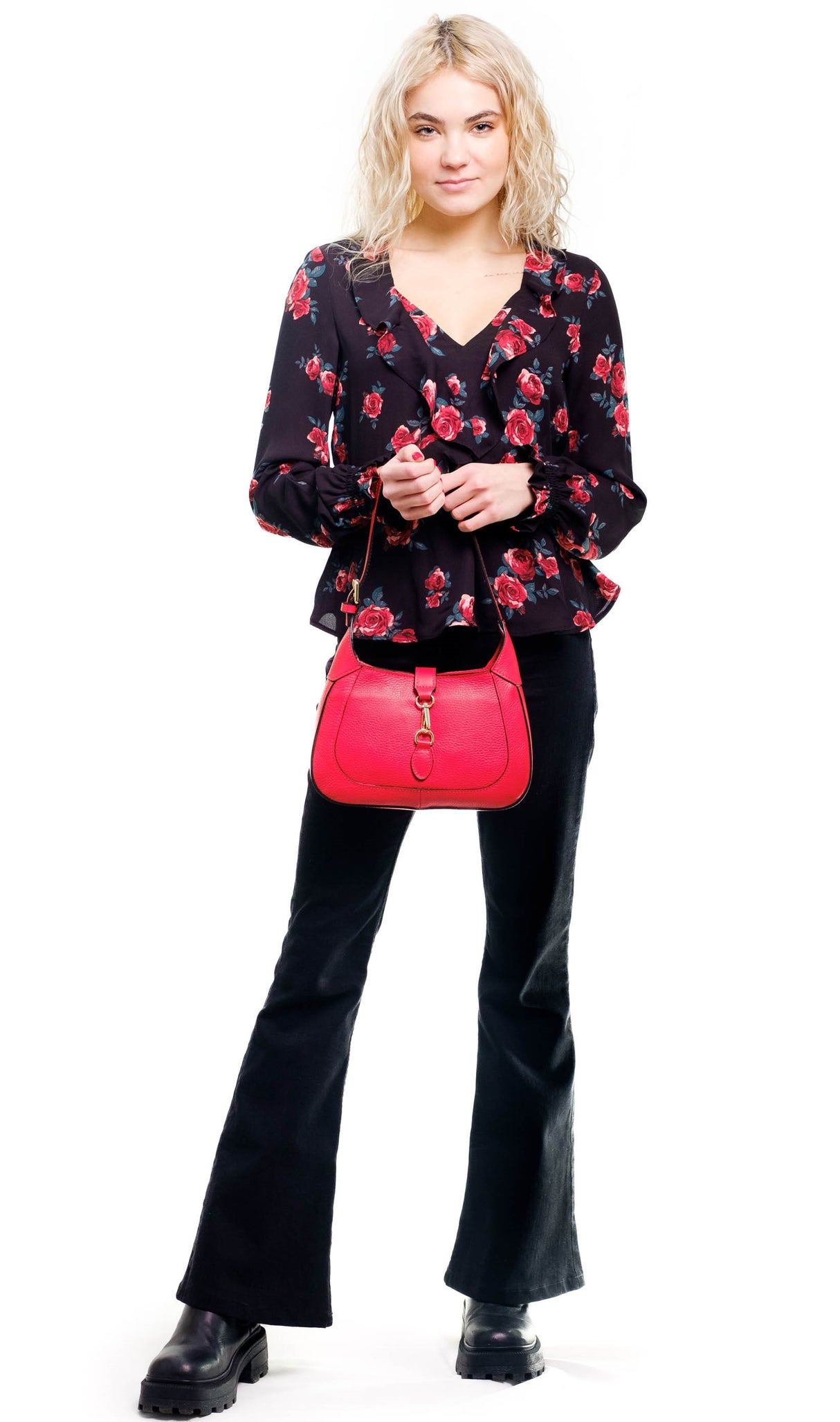 Bosccolo Shoulder Bag - Red