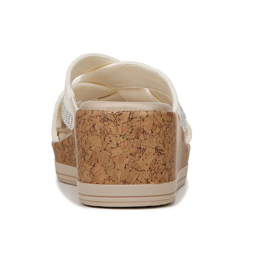 Bzees Reign Wedge Sandal - Sugar