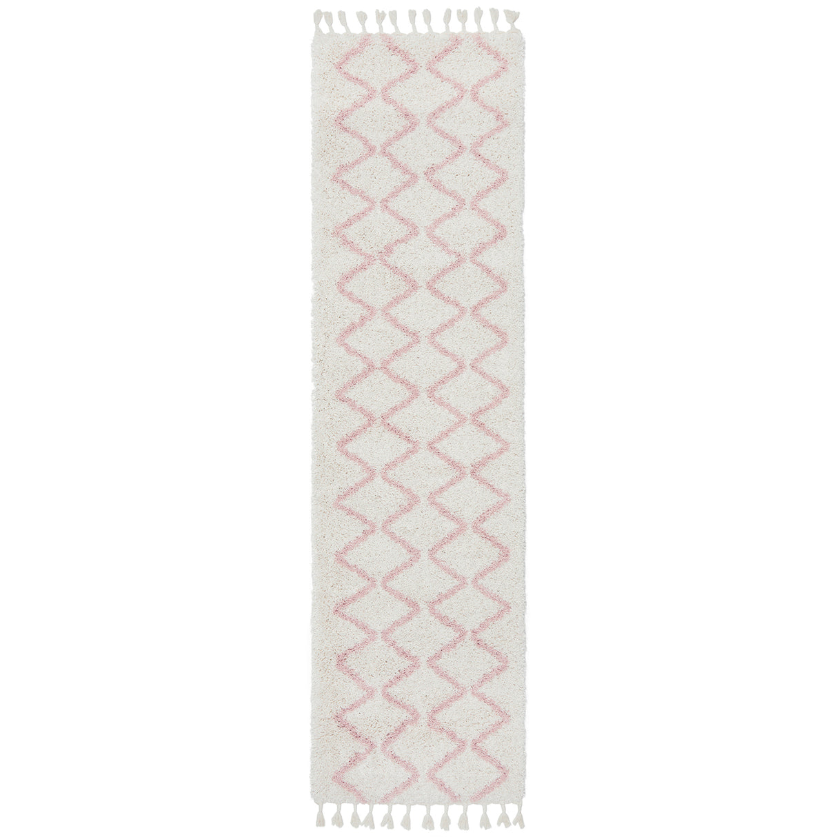 Saffron 11 Pink Runner Rug