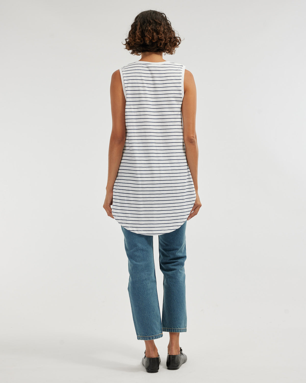 Amelius Claudia Longline Tank - Stripe
