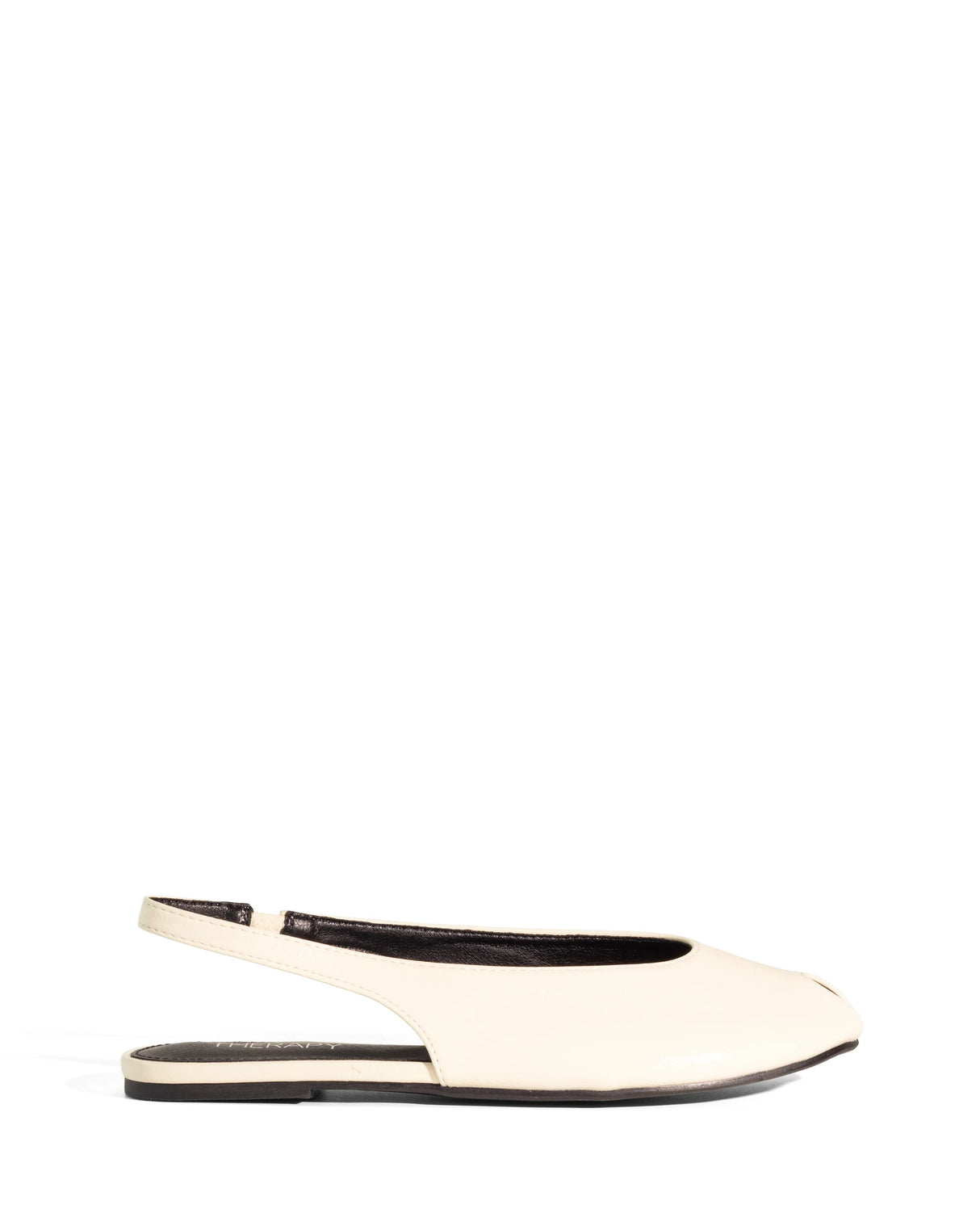 Therapy Elodie Off White Crinkled Patent