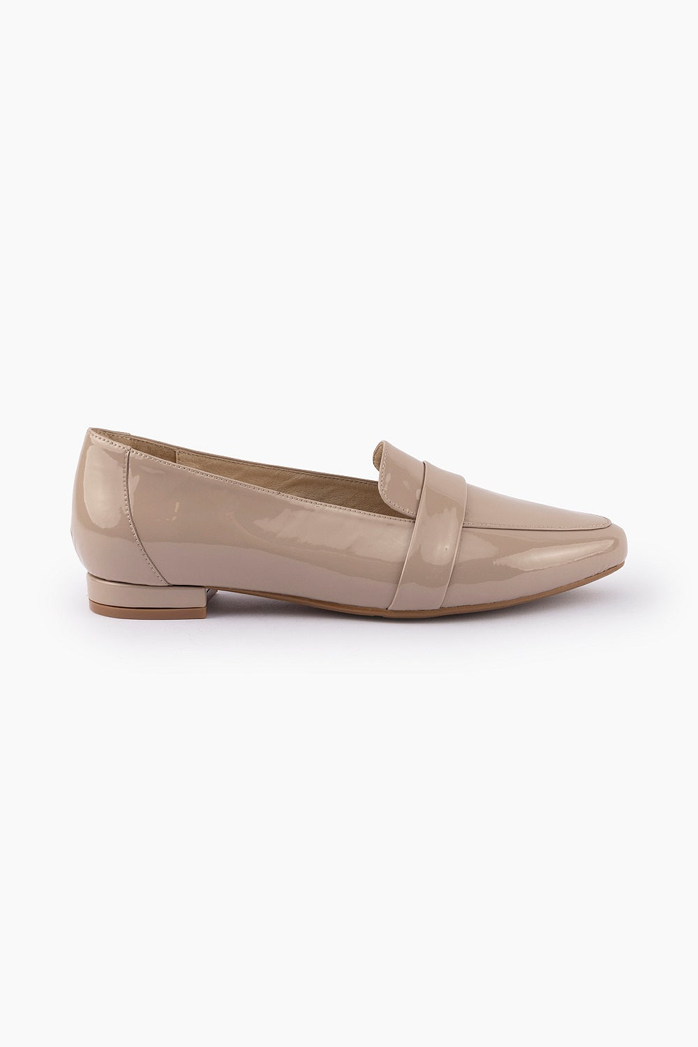 Silver Lining Clover Nude Patent