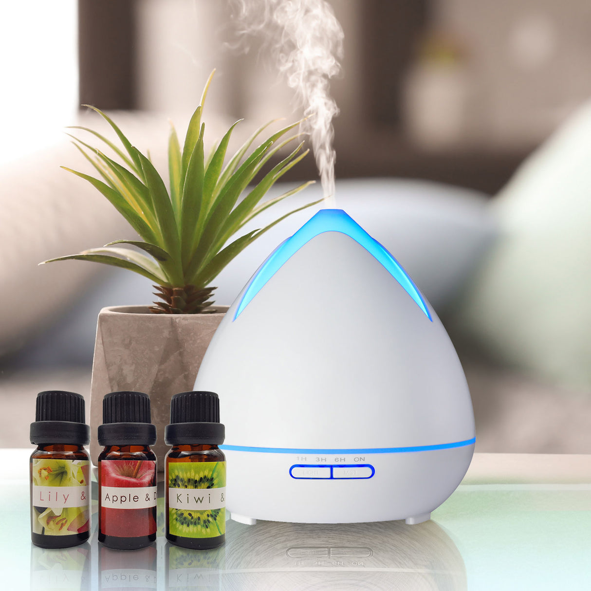 PureSpa Ultrasonic Diffuser- White