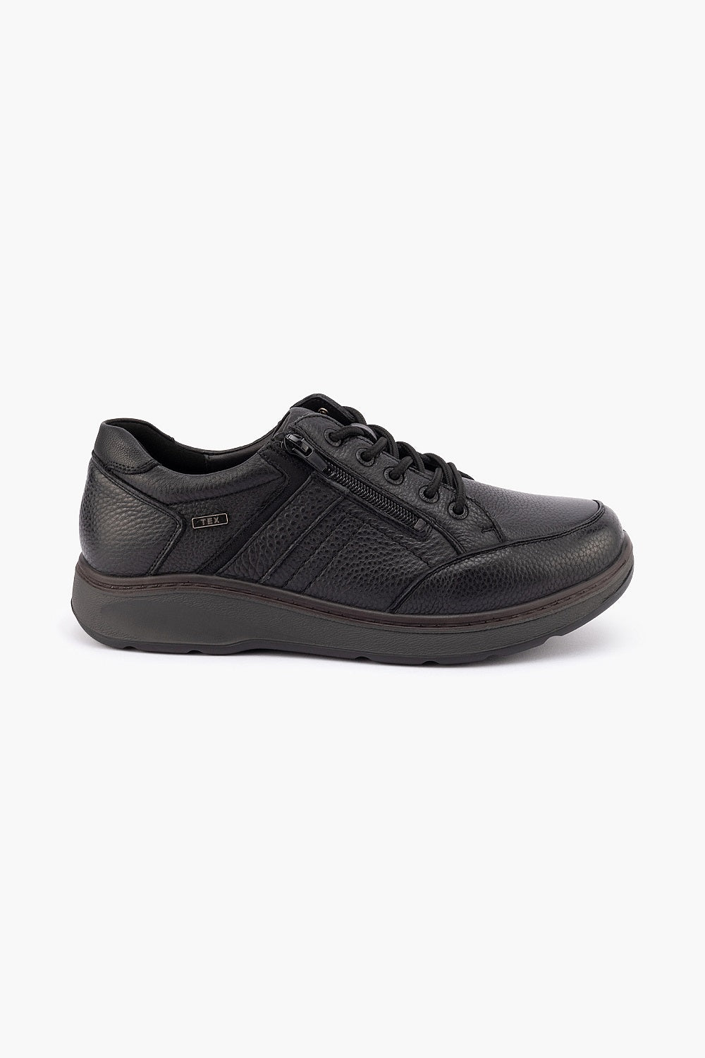 G Comfort Men's 9889 2 Black Oil Leather