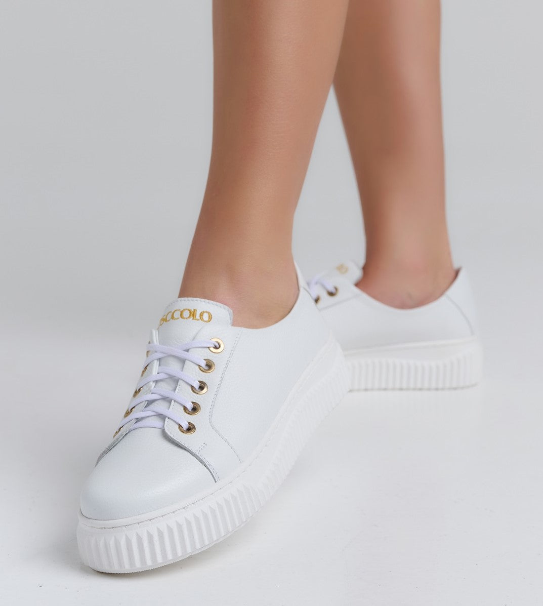 Bosccolo Womens Sneakers - White