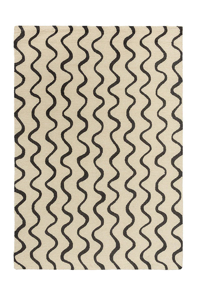Scion Ribbon - Charcoal 124305 Rug