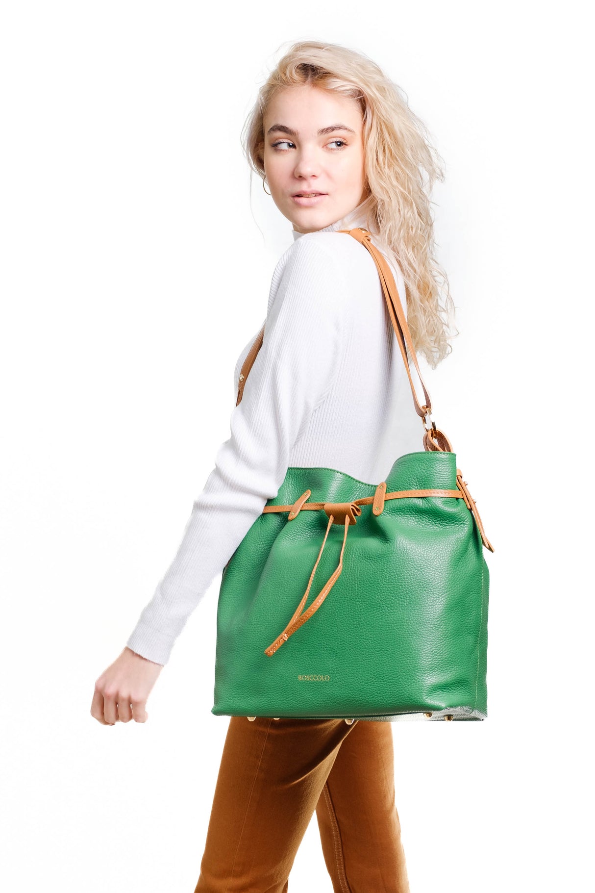 Bosccolo Drawstring Bag - Green