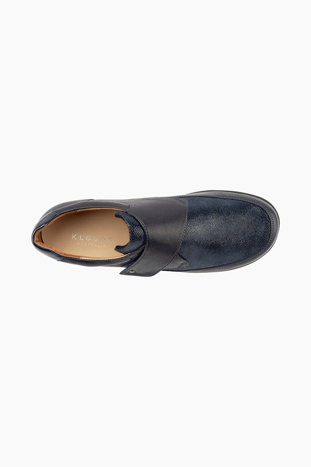 Klouds Jordyn Navy Print Stretch