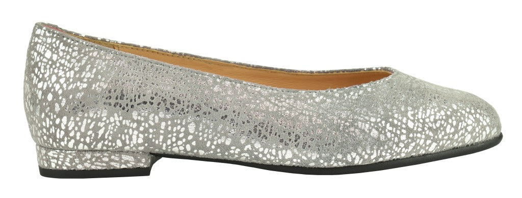 Bosccolo Womens Ballerina - Silver