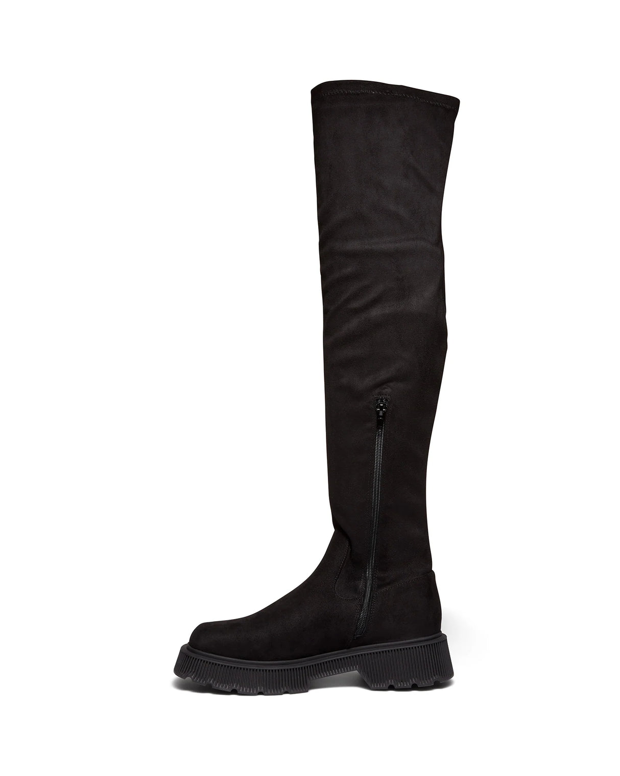 Therapy Ritual Black Faux Suede