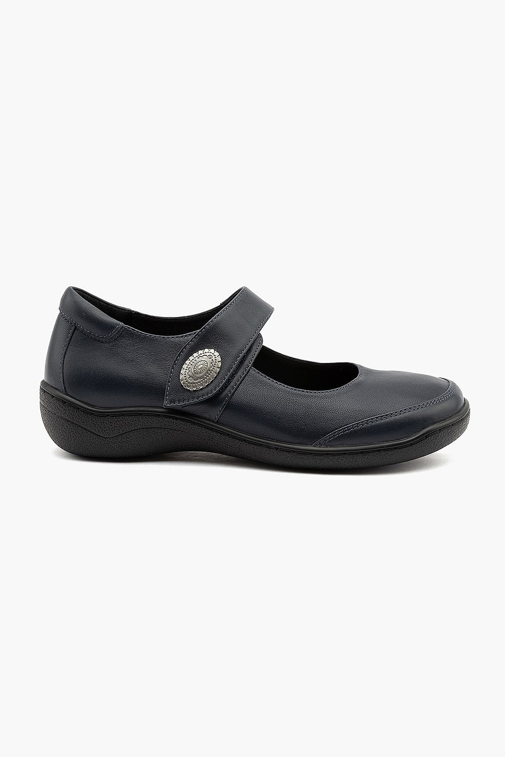 Klouds Peach Plain Navy Stretch